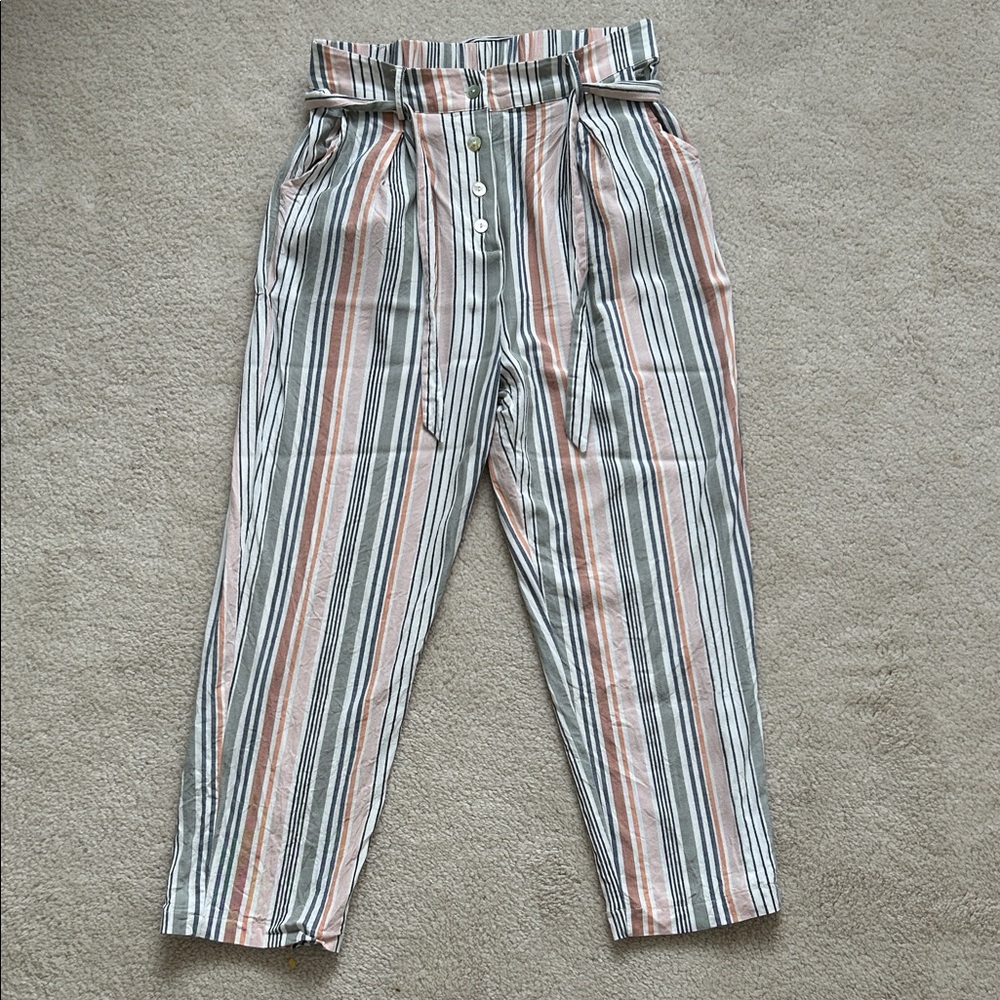 Saltwater LUXE Multicolor Striped Straight Leg Pants - Size S